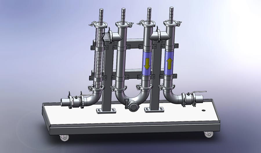 magnetic ferrous trap
